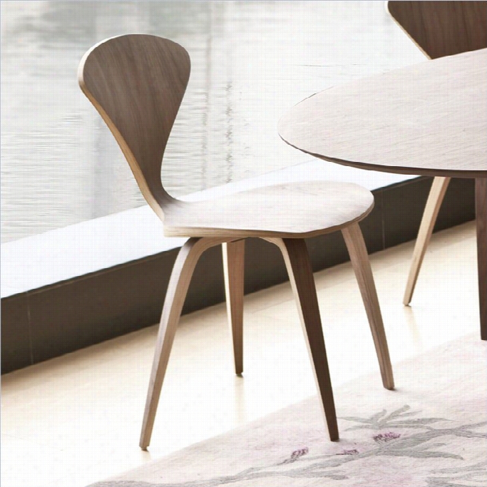 Aeon Furniture Eddie Dining Chajr In Walnut