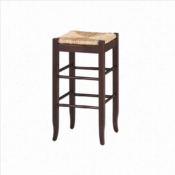 Boraam Sq Rush 29 Stationar Y Bar Stool In Cappuccino