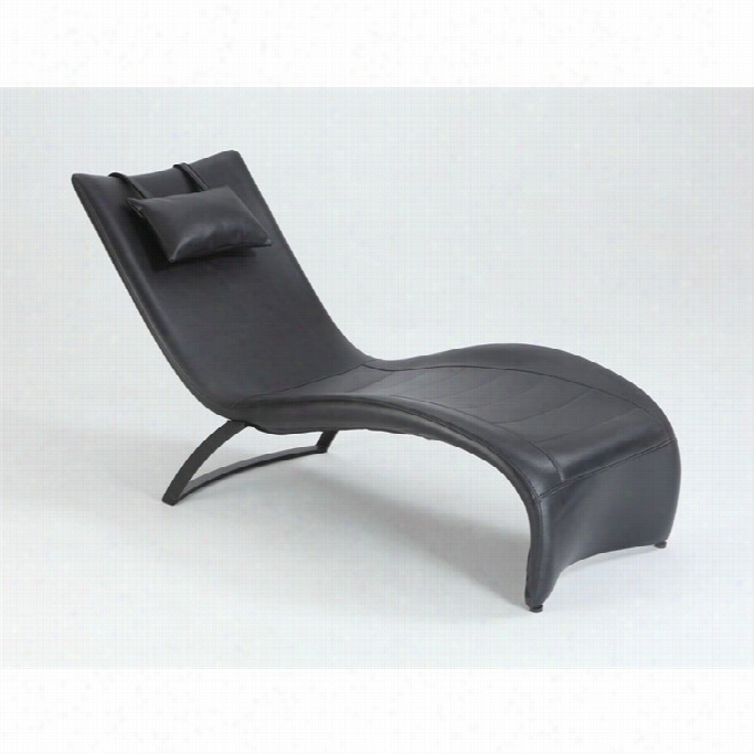 Chi Ntaly Viper Chaise Recline In Black