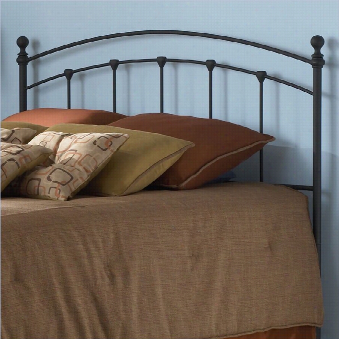 Fashion Bed Sanford Fuull Spindle Headboard In Black