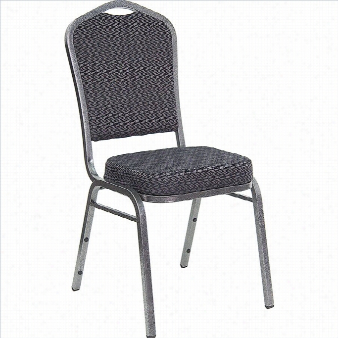 Flash Furniture Hrcules Stacking Banquet Stacking Chair In Black