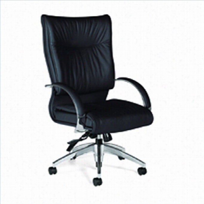 Global Softcurve High Back Tiltr Office  Chair In Blcak