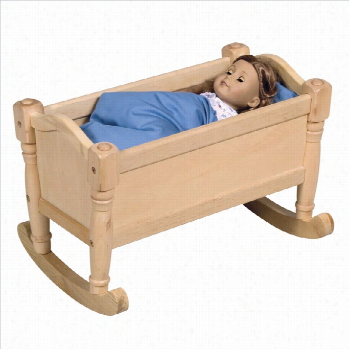 Guidecraft  Natural  Doll Cradle