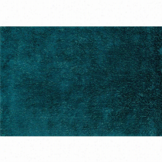 Loloi Fresco 9'3 X 13' Haand Tufted Shag Rug In Peacock