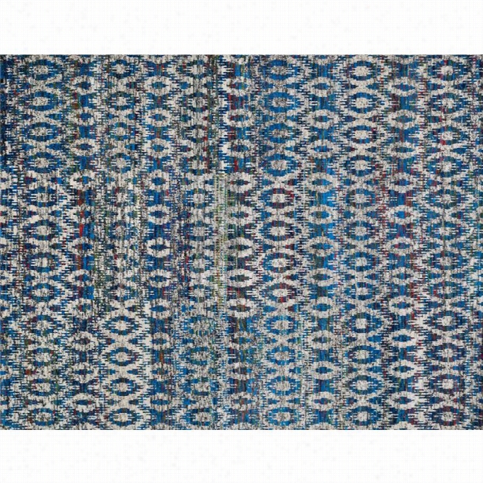 Loloi Giselle 2' X 3' Hand Knotted Sillk Rug In Mediterranea