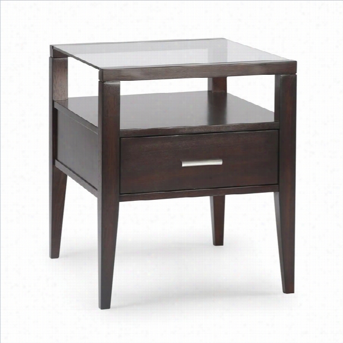 Magnuss Rn Baker Wood Rectagnular End Table