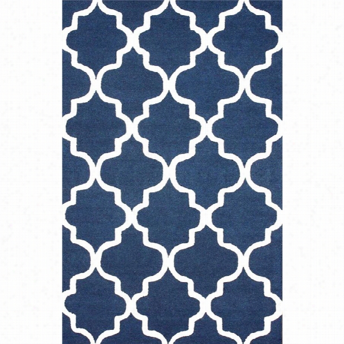 Nuloom 5' X 8' Hznd Tfuted Holly Area Rug In Navyy