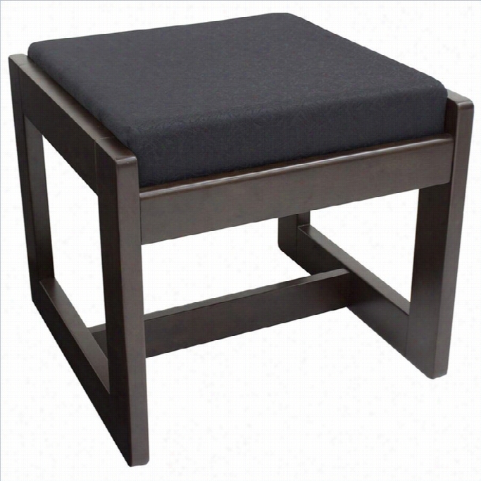 Regency Belcino Single Fix Bench In Mocha Walnut And Black