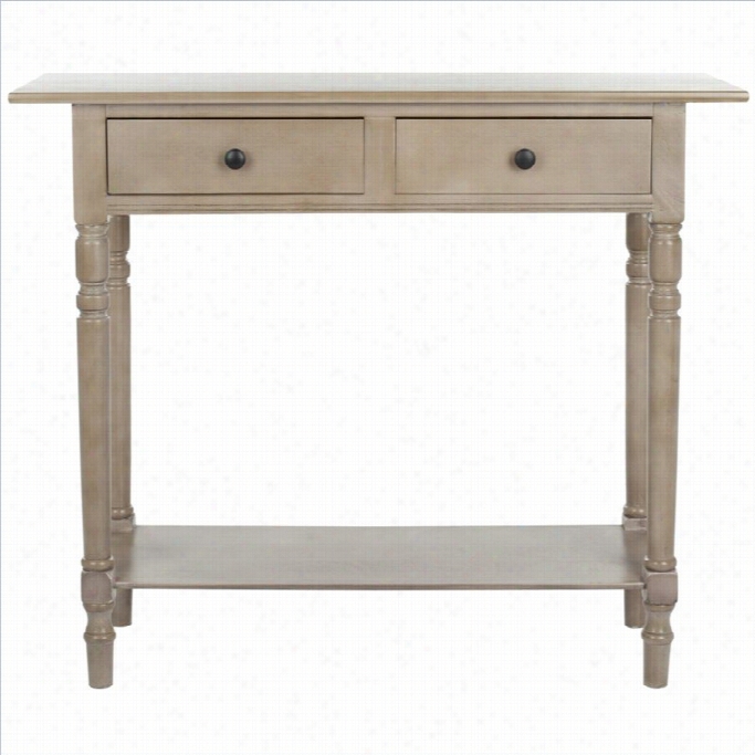 Safavieh  Gary Wood Console In Grey