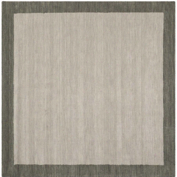 Safavieh Himalays Square  Rug In Light Gre Y / Dark Grey