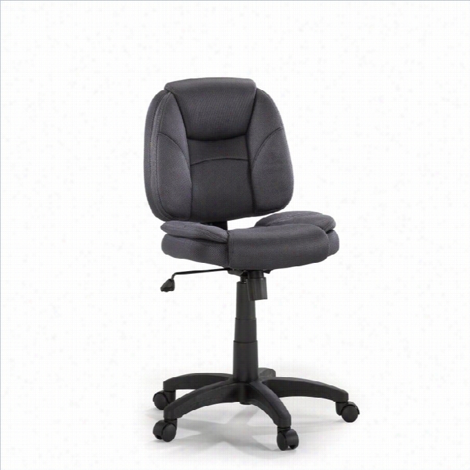 Sauder Fabric Task  Office Chair In Gray