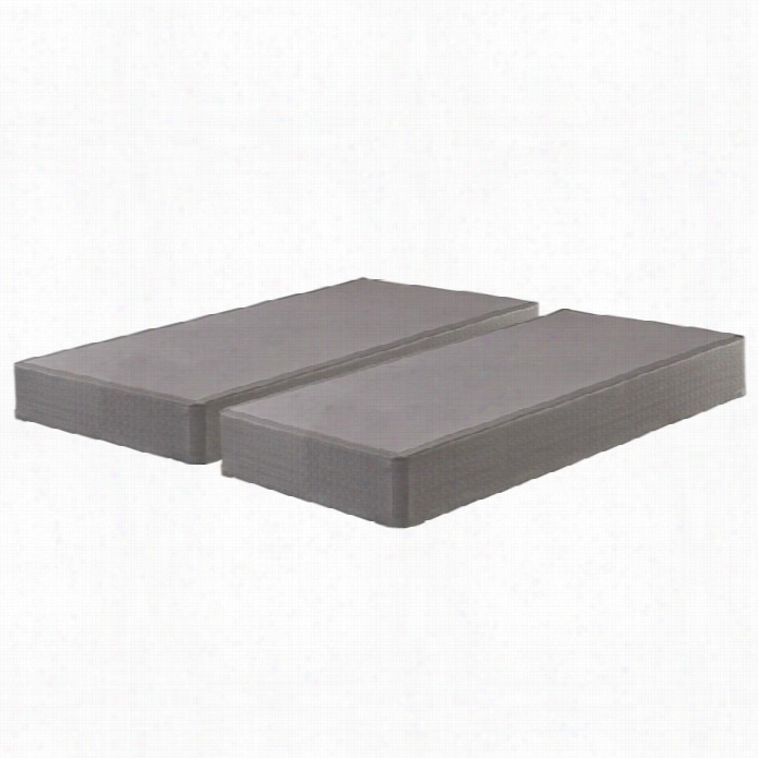 Sierrasleep California King Standard Mattress Foundation In Gray