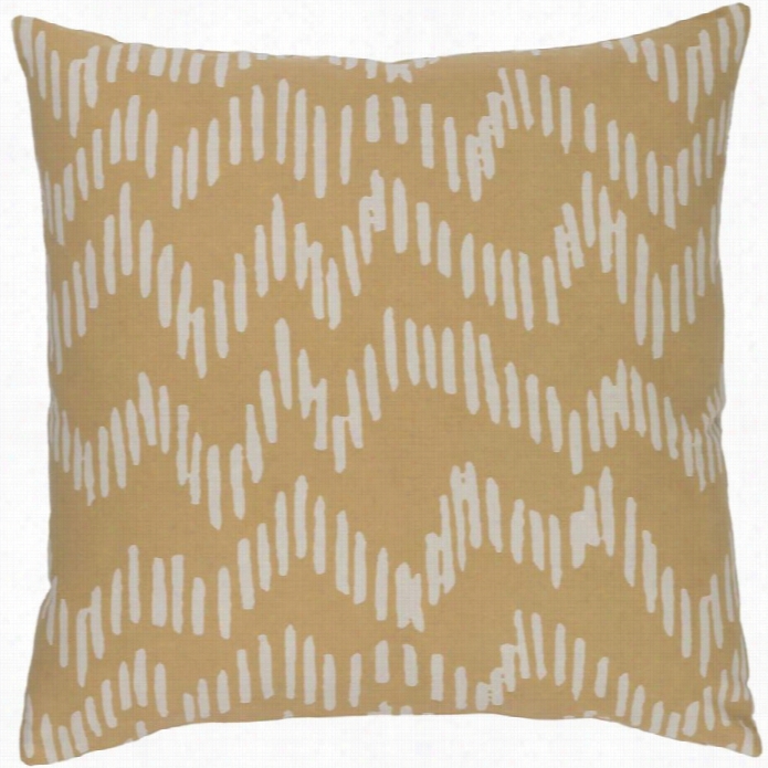 Surya Somerset Down Fill 22 Square Pillow In Mocha
