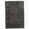 Linon Platinum Isphahan 8' x 11' Rug in Blue and Black