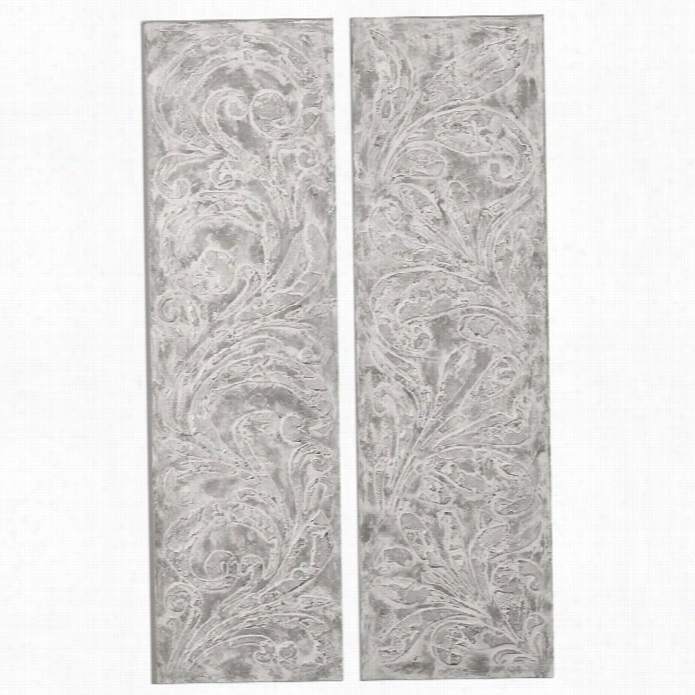 Uttermost Frost On The Window Wall Art (set Of 2)