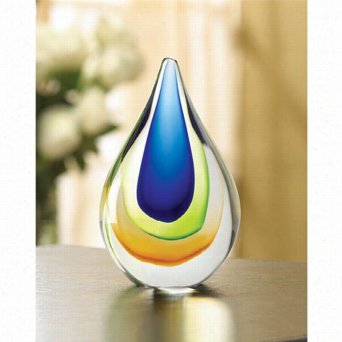 Zingz And Thingz Art-glass Tear Drop