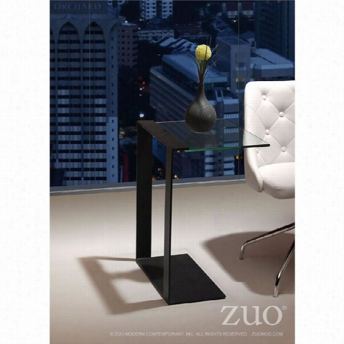 Zuo Zeon Modern  Empeeredgl Ass Side Table In Black