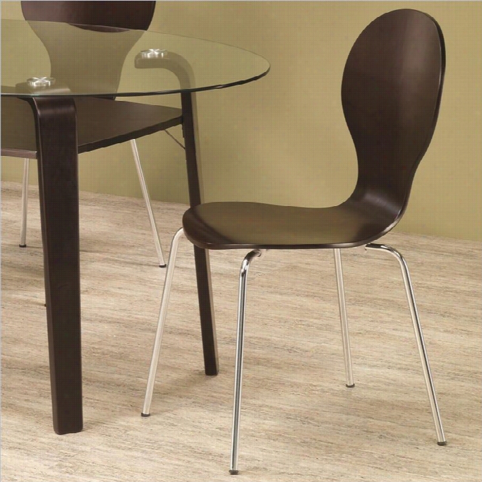 Coaster Orval Dining Chair In Cappuccino