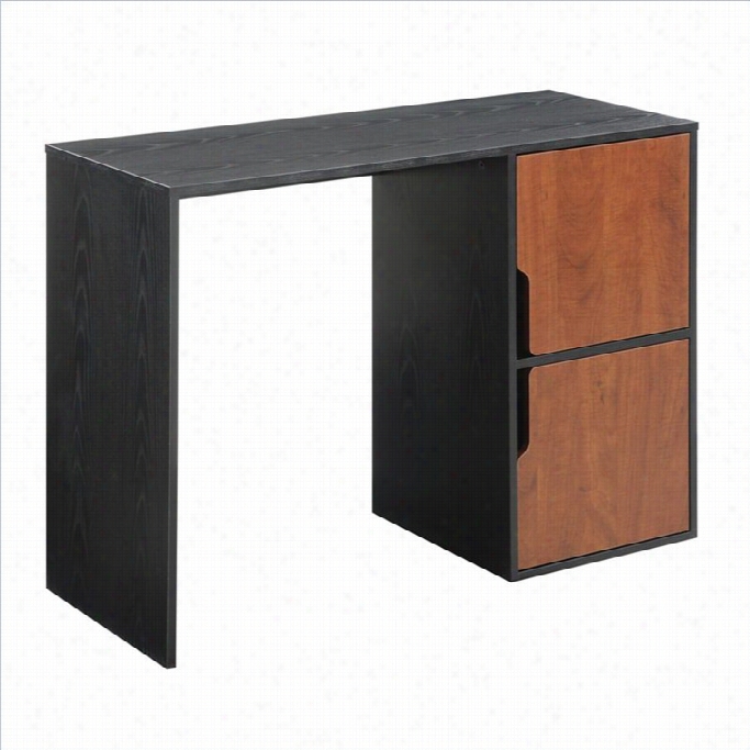 Suitableness Conceptts Designs2go 40 Computer Desk In Black And Cherry