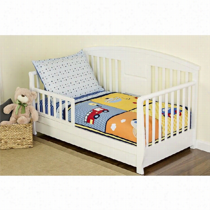 Dream On Me On The Go 4 Pc Toddler Bedding Set