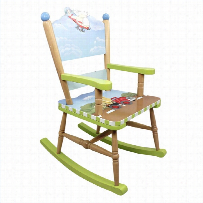 Fantasy Fields Hand Actved  Transportatiom Roocking Chair