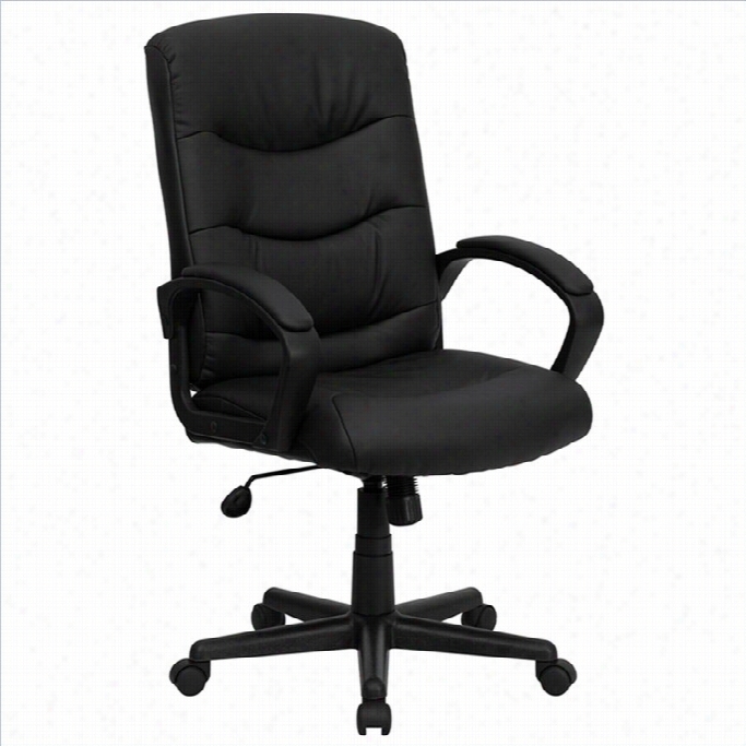 Flash Furniture Mid Back Office Chair In Black