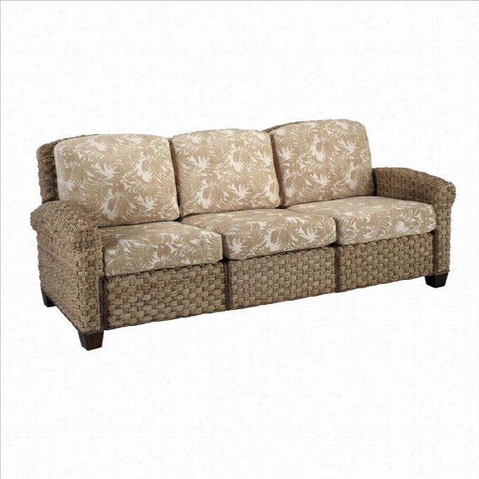 Domicile Styles  Cabana Banana I Three Seat Sofa In Honey Finish