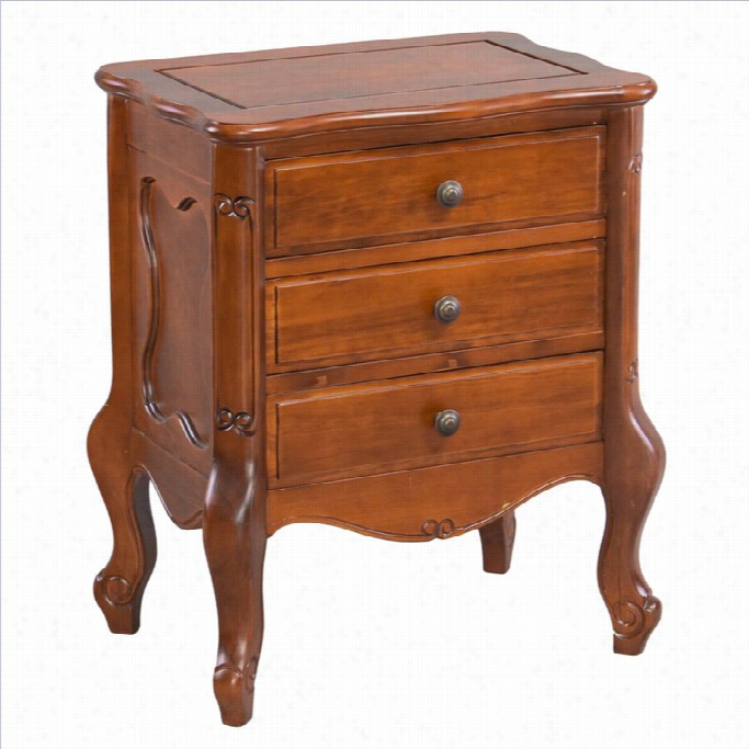 Internatuonal Caraa N Windsor Night Stand In Walnut