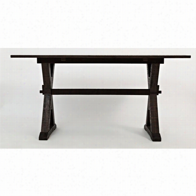 Jofran Pcific Heights Drop Leaf Accent Table In Chestnut