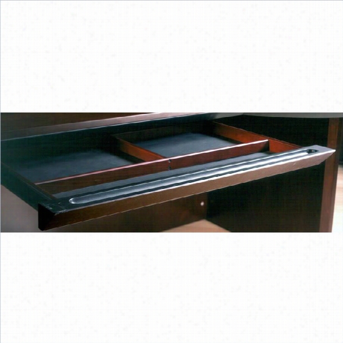 Mayline  Corskca Desk Center Drawe-sierra Cherry