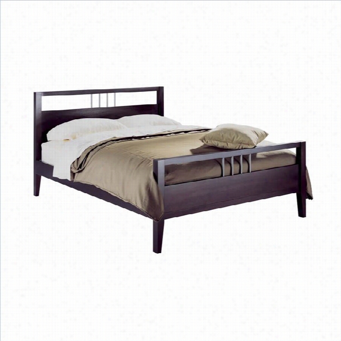 Modus Furniture Nevis Modern Platform Bed In Espresso-twin