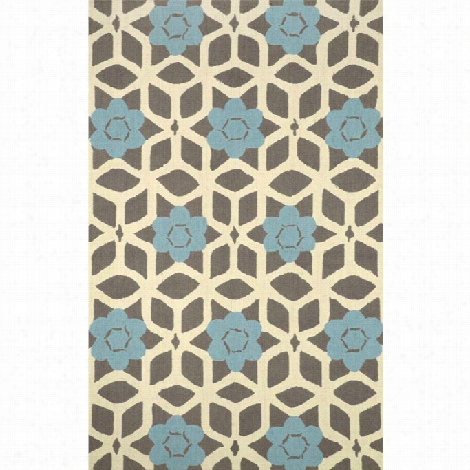 Nuloom 5' X 8' Mode Of Procedure Hooked Jacquelyn Region Rug In Blue