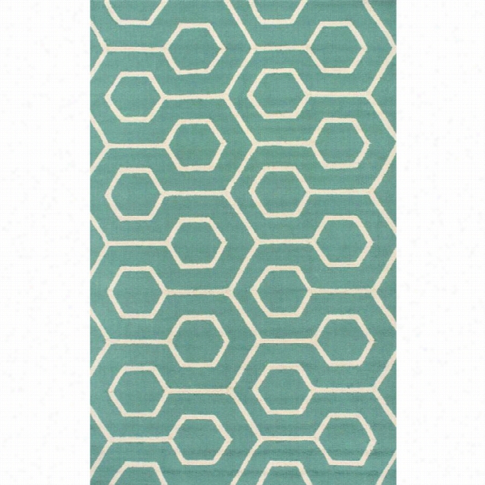 Nuloom 9' X 12' Hand Hooked Charles Area Rug In Seafoam