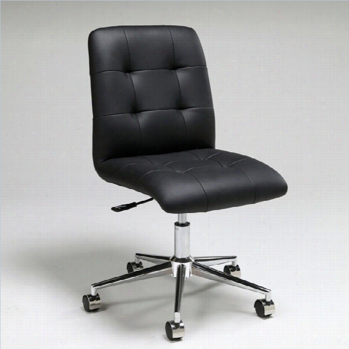 Pastel Furniture Hoquiam Office Chair In Black