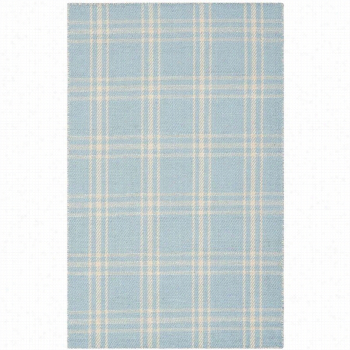 Safavieh Kilim Light Blue Contemporary Rug - 4'  X 6'