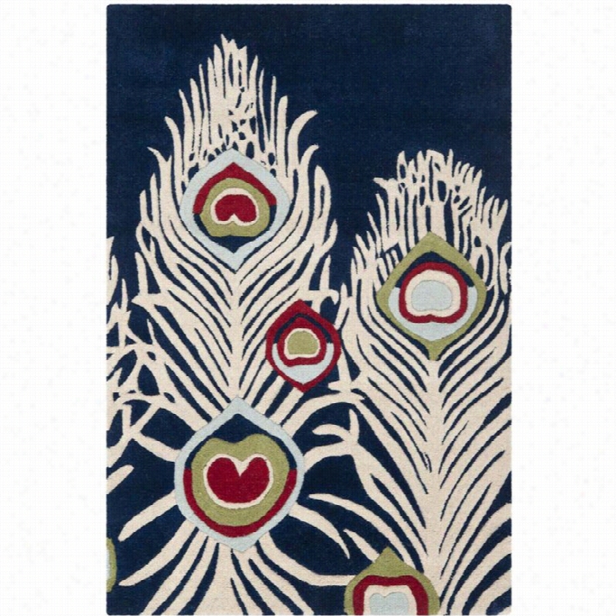 Safavieh Sho Accennt Rug In Blue / Ivory