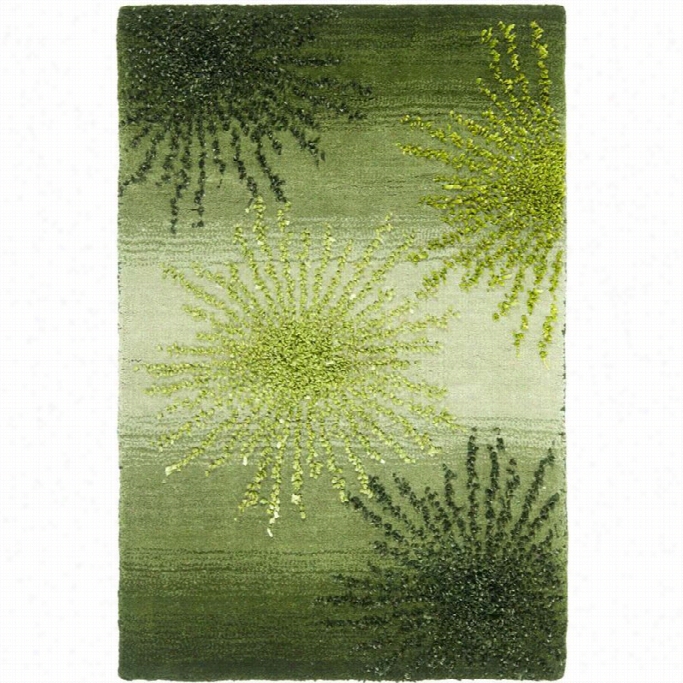 Safavieh Soho Green Contemporaty Rug - 2'6 X 4'