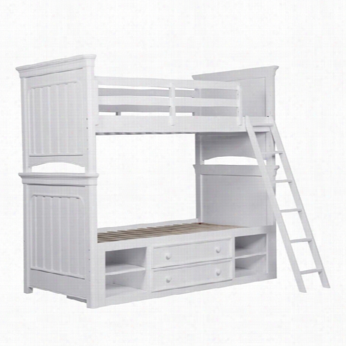 Samuel Lawrence Furniture Summertime Bunk  Bed In White