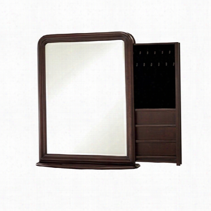 Smartstufff Cladsics 4.0 Storage Mirror In Classic Cherry