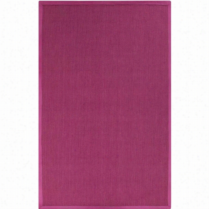 Surya Perry 9' X 13' Hand Loomed Wool Rug In Pink