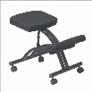 Office Star Ergonomic Kneeling Office Chair with Memory Foam in Black