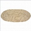 Oriental Furniture Woven Rug in Natural