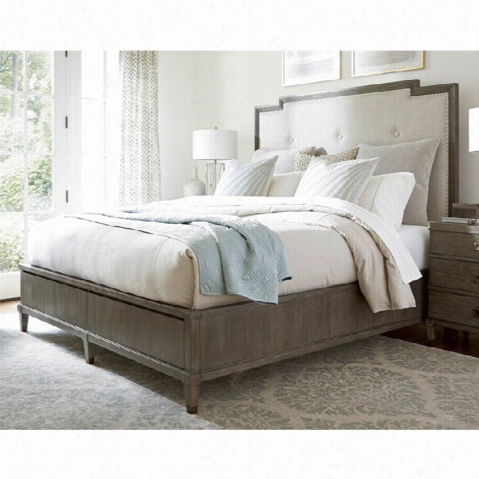 Univeral Furnit Ure Playlist Queen Harmony Upholsterred Storage Bed