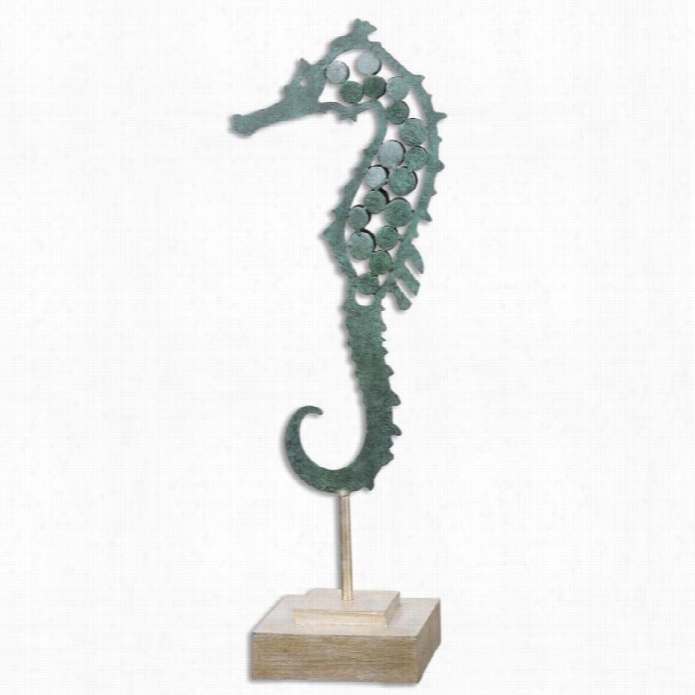 Uttermost Spiny Seahorse Sculpture