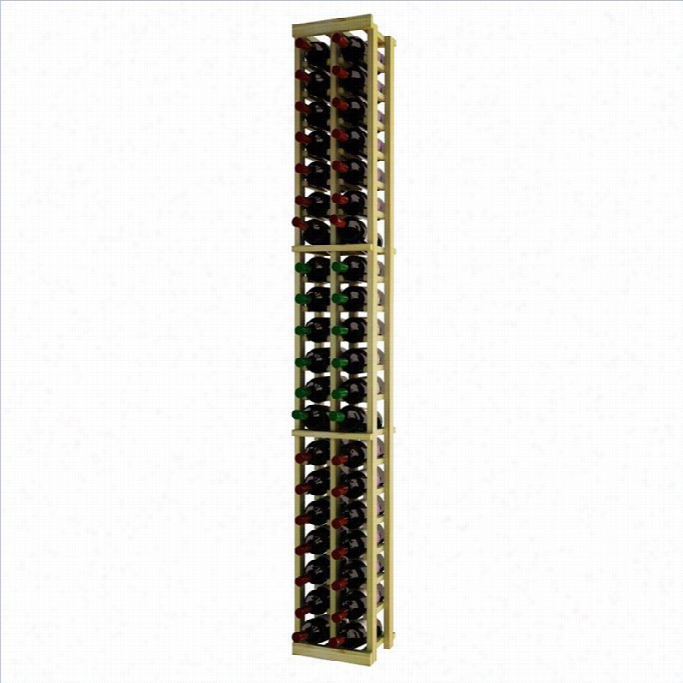 Wine Cellar Innovat Ions Traditional Series 72 2-column Pine Wine Rack