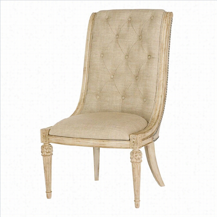 American Drew Jessia Mcclintock The Bouutique Sside Chair In Whiet
