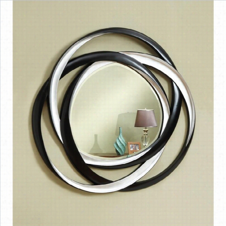 Coastre Two-tone Contemporary Mirror