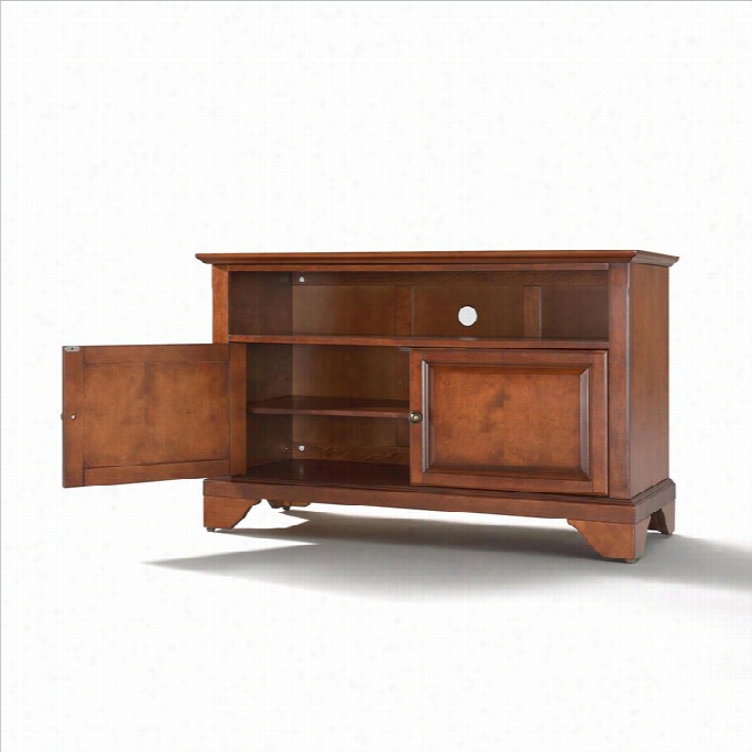 Cros Ley Furniture Laayette 42 Tv Stand In Classic Cherry Accomplish