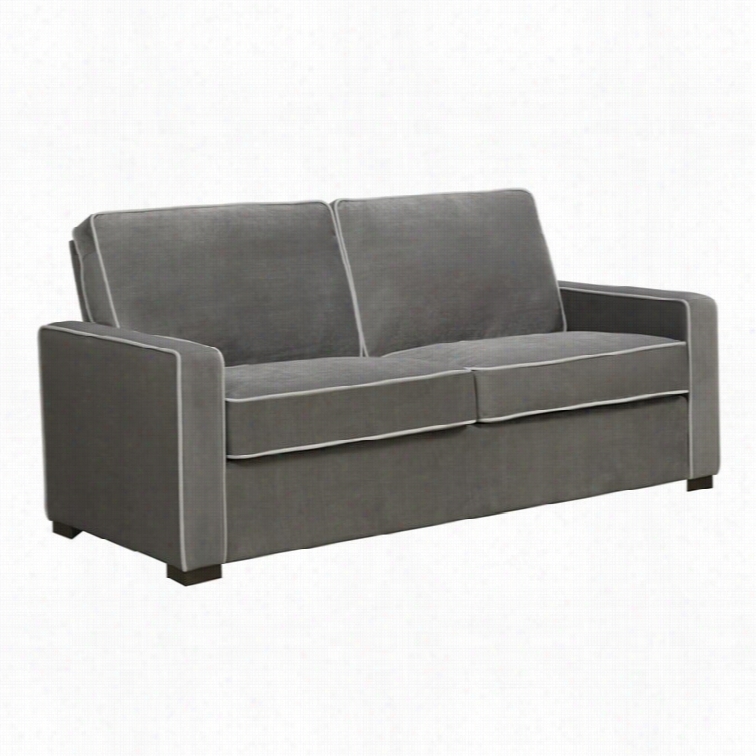 Doreel Living Pow Ell Two-tone Sofa In Gray