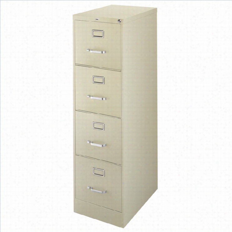 Hirsh Industrids 4 Drawer Letter Fiiel Cabinet In Putt